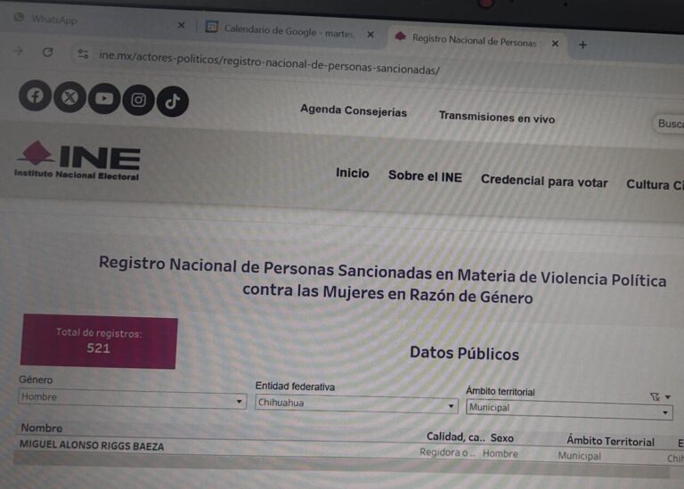Miguel Riggs sancionado por violencia contra mujeres hasta 2026