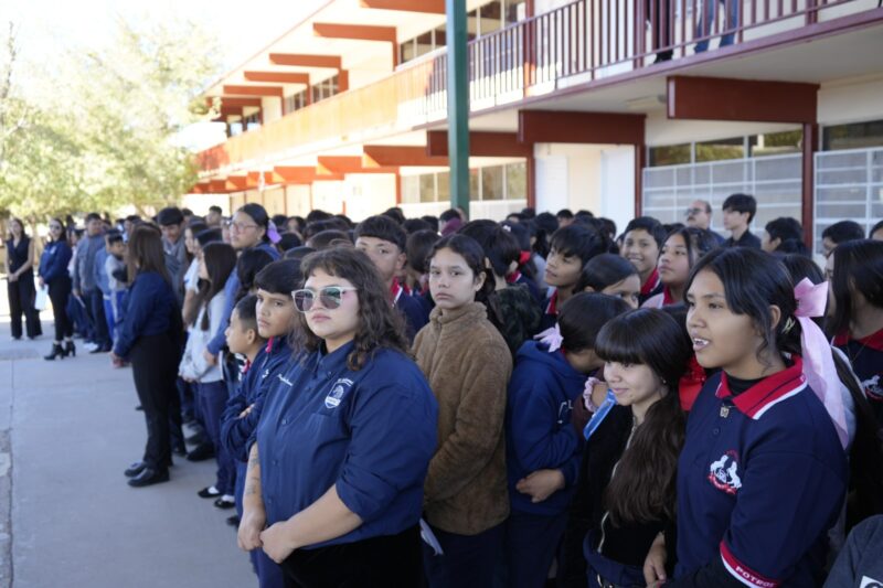 Celebra la Secundaria Federal No.7 su 45 aniversario en Ciudad Juárez