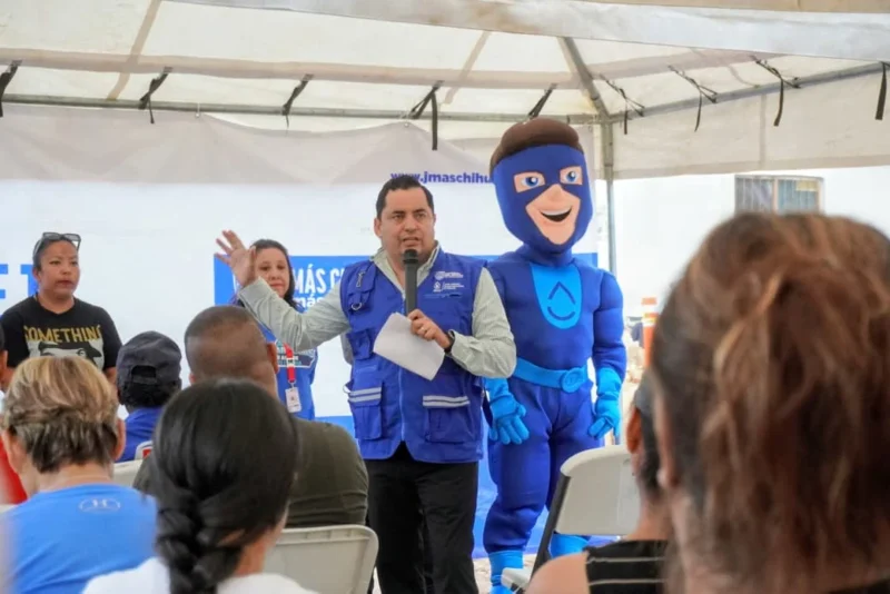 Inicia JMAS Chihuahua introducción de red de drenaje en la colonia Jorge Barousse