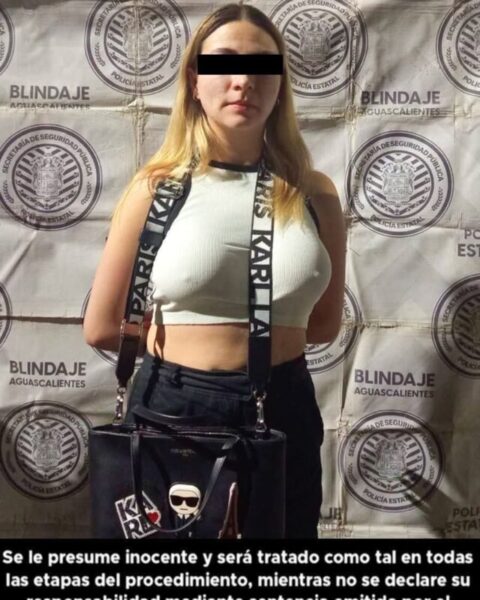 DETENIDA MUJER QUE GOLPEÓ A SU PAREJA Y ROBÓ OBJETOS DE VALOR