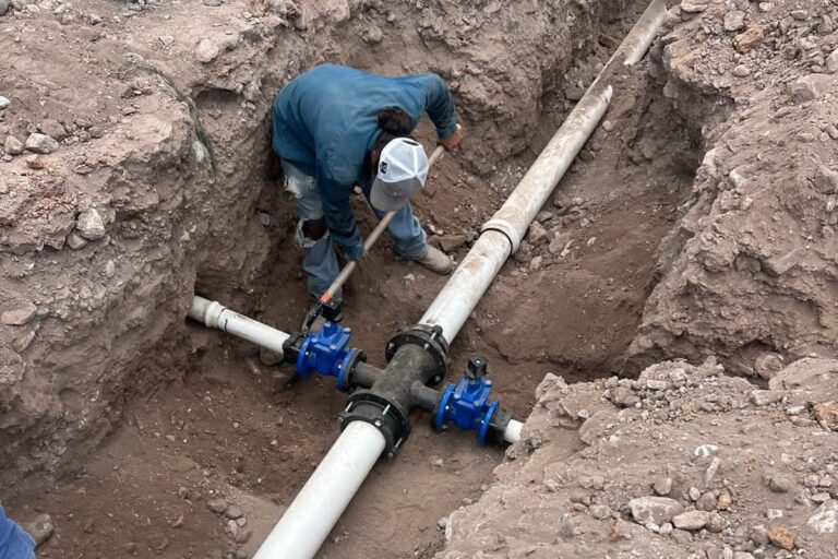 Realizarán conexión de línea de agua potable en avenida Vereda Real