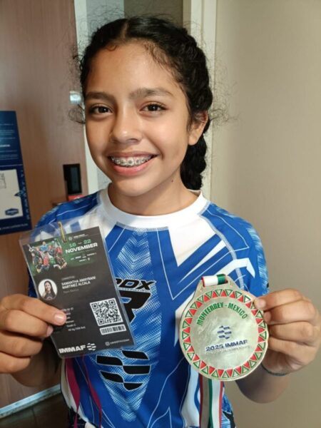 La chihuahuense Samantha Amairany Martínez Alcalá es campeona Panamericana MMA