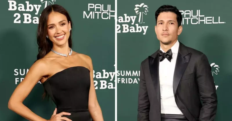 Jessica Alba estrena romance con Danny Ramirez en alfombra roja benéfica