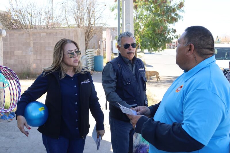 Supervisa Sindicatura servicios públicos en la colonia Sierra Azul