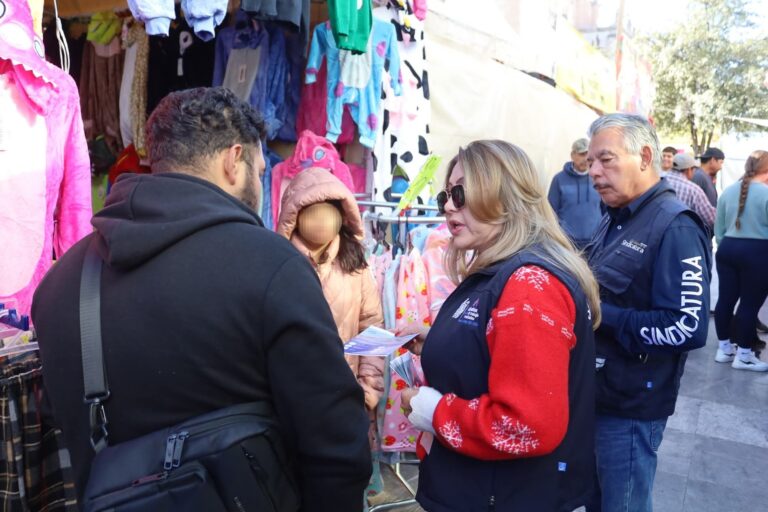 Realiza Sindicatura operativo de supervisión en Tianguis Bazar Navideño