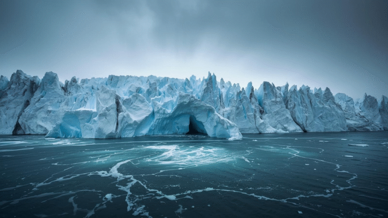Glaciares en peligro: el deshielo acelerado amenaza el nivel del mar y el suministro de agua dulce