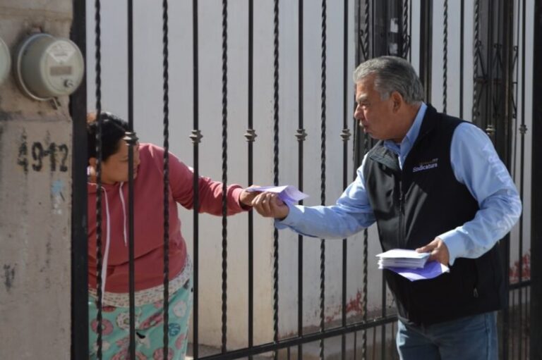 Supervisa Sindicatura servicios públicos en Jardines de Sacramento