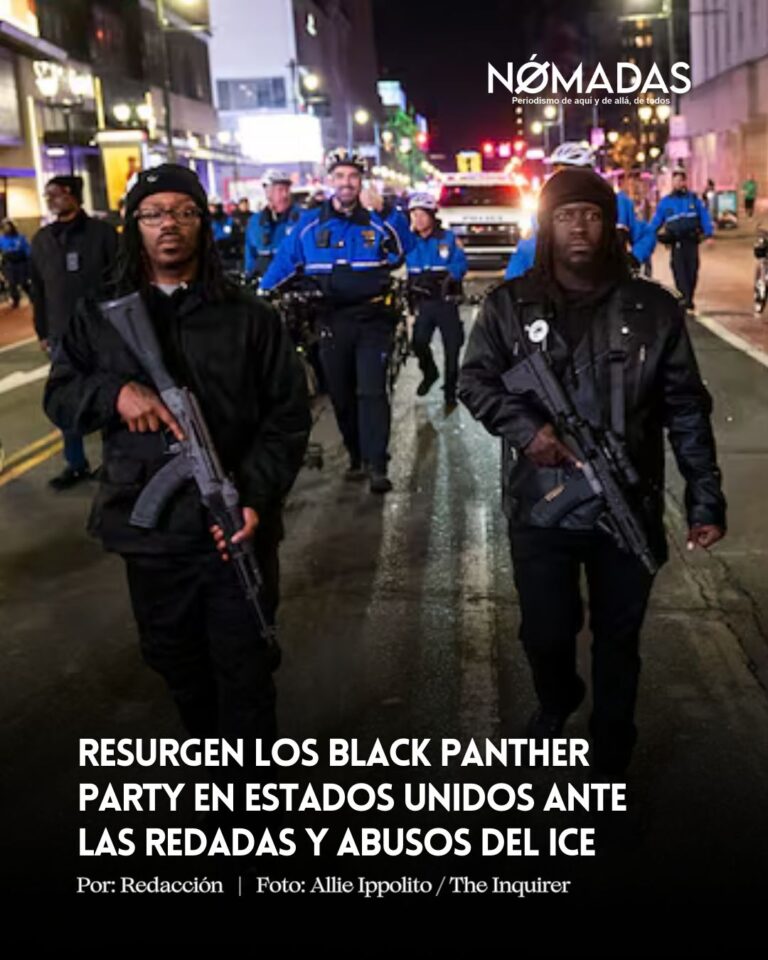 Resurge un grupo que se identifica como Black Panther Party en Filadelfia ante el aumento de agentes federales de Trump