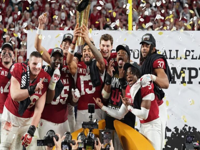 Indiana conquista el campeonato nacional con temporada invicta