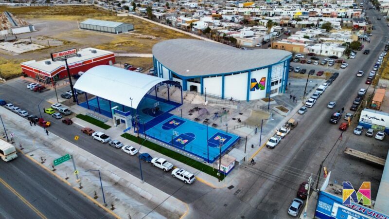 Entrega Miriam Soto Unidad Deportiva Carlos Stege