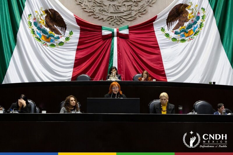 CNDH presenta Informe de Actividades 2025 ante el Congreso
