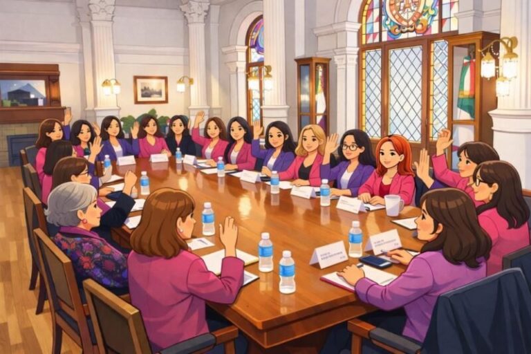 Poca creatividad y burlas en redes por imagen IA de Cabildo de Mujeres