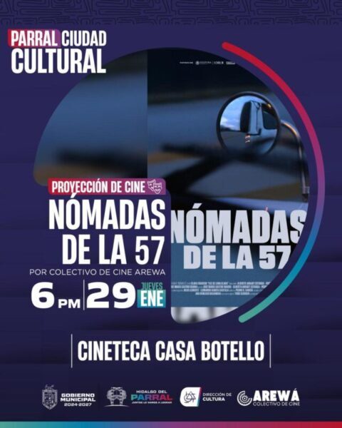 Invitan en Parral a la proyección de “Nómadas de la 57”