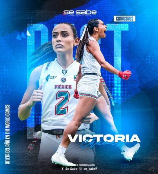 Invitan a votar por Victoria Chávez como Atleta del Año