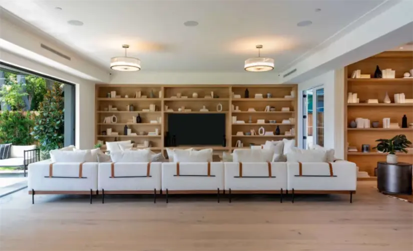 Casa de Chicharito Hernández en Los Ángeles. Foto: cortesía.