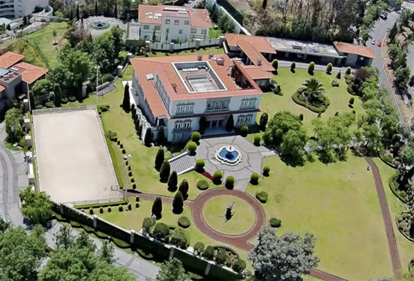 Mansión entregada a Sasha Montenegro por José López Portillo. Foto: cortesía.