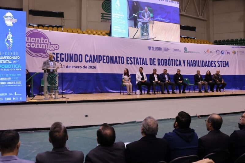 Reúne Cobach a más de 500 estudiantes en el Segundo Campeonato Estatal de Robótica y Habilidades STEM