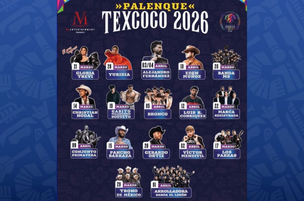 feria de texcoco 2026 cartel completo