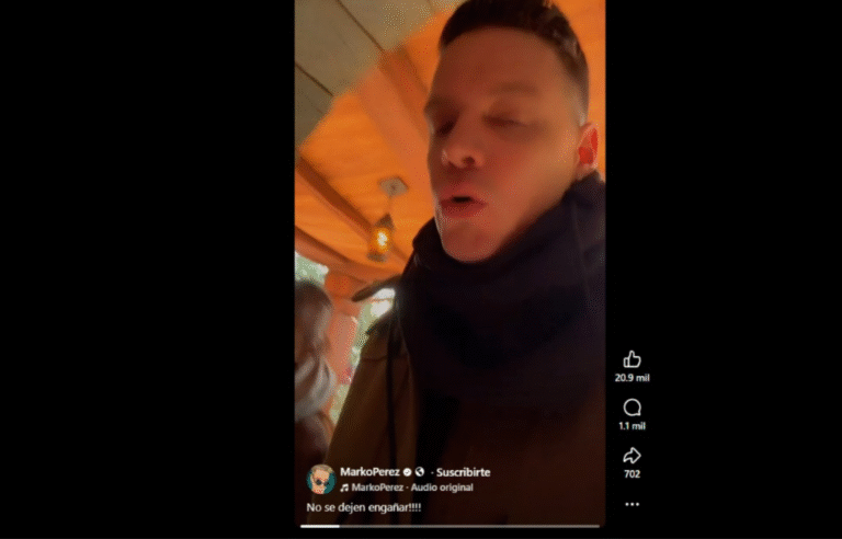 Comediante venezolano Marko Pérez amenaza con violencia a quienes defienden a Maduro sin ser venezolanos