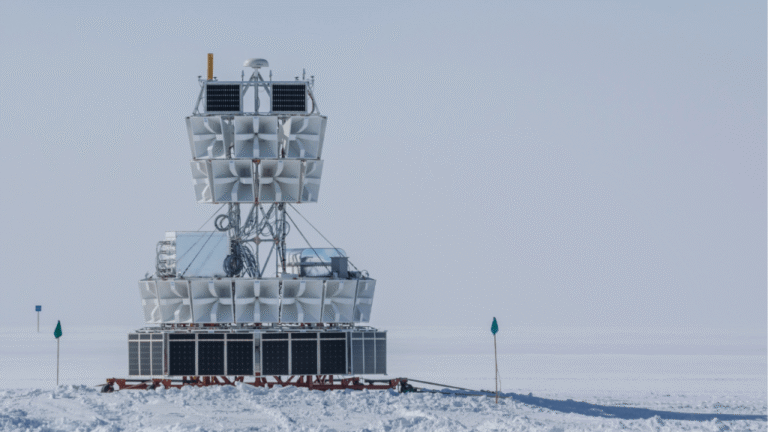 Captan bajo el hielo de la Antártida misteriosos pulsos de radio