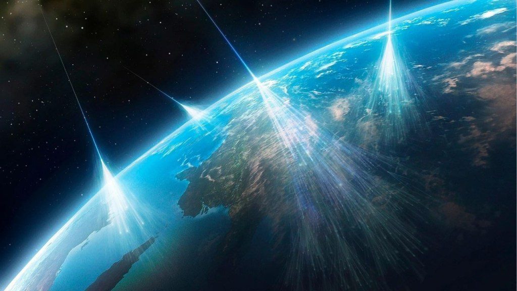 Un poderoso rayo cósmico atravesó la atmósfera terrestre y nadie sabe de dónde vino 3 rayo cosmico,rayos cosmicos - rayo cosmico