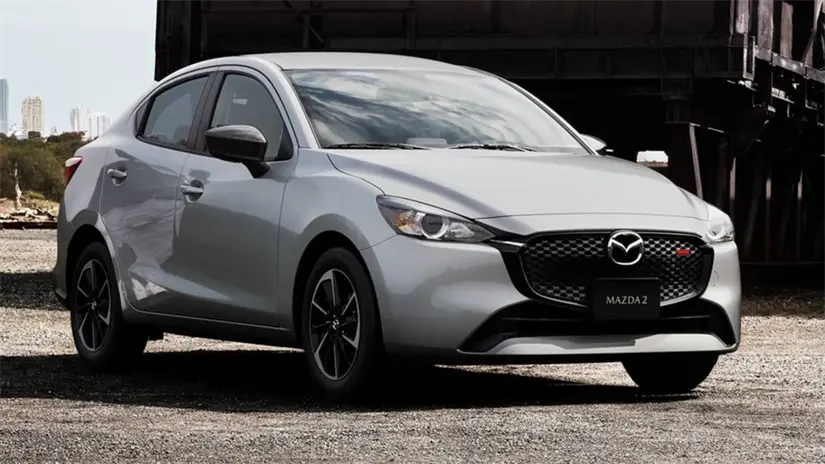 Mazda 2 Sedán i. Foto: Cortesía