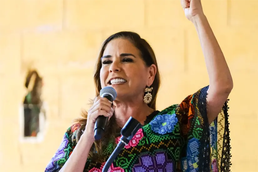 Mara Lezama se convirtió en la gobernadora mejor evaluada por cuarto mes consecutivo. Foto: Cortesía