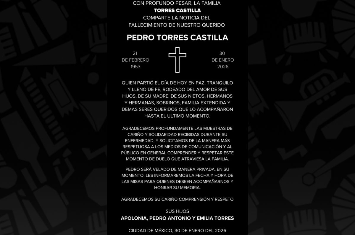 muere pedro torres productor 