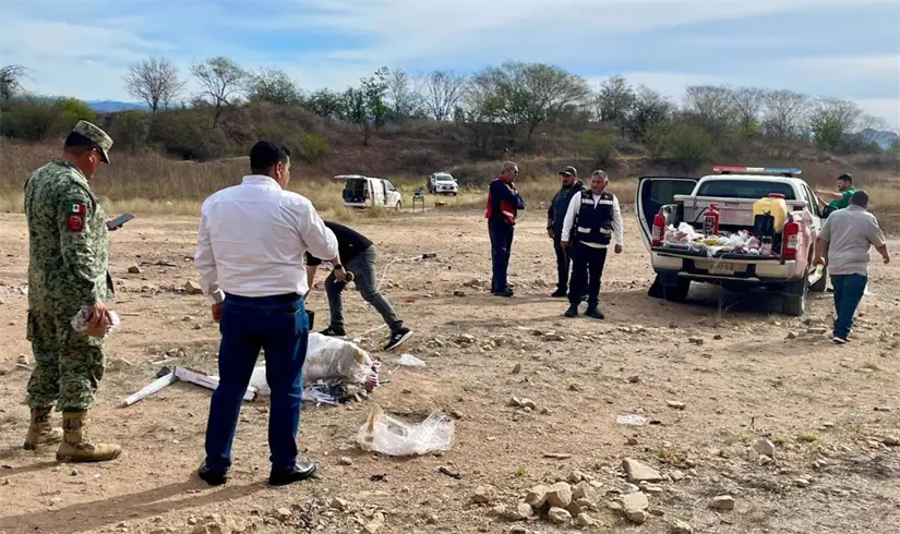 Retiran y destruyen pirotecnia peligrosa en Culiacán
