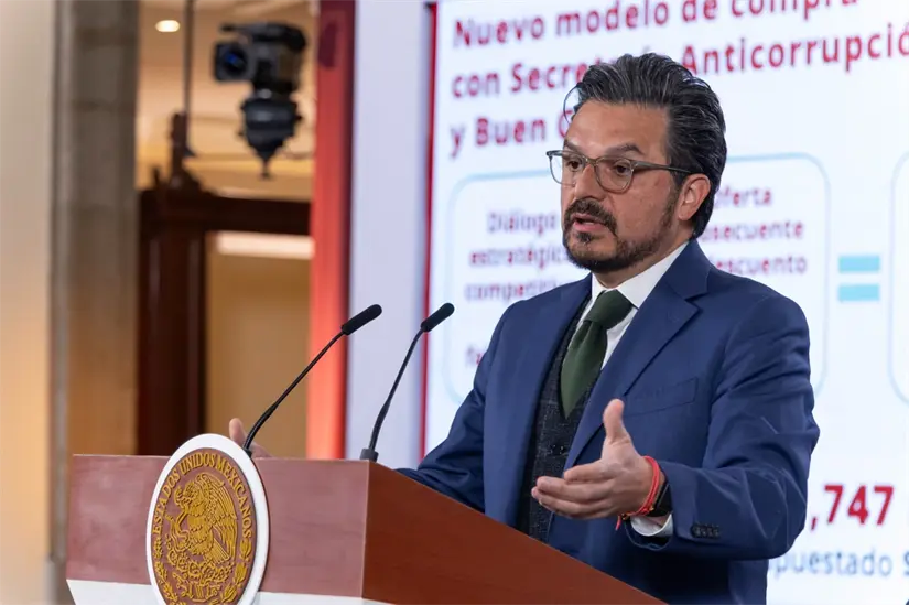 Zoé Robledo Aburto, director general del Instituto Mexicano del Seguro Social (IMSS)