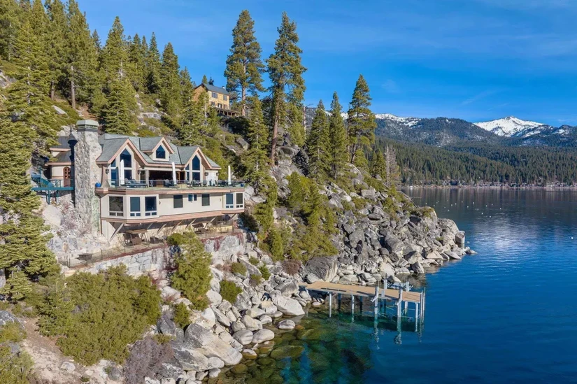 Otras de sus propiedades se encuentran en Lake Tahoe. Foto: Cortesía.