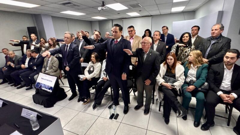 Asume Sergio Gramer la presidencia de CANACINTRA Chihuahua