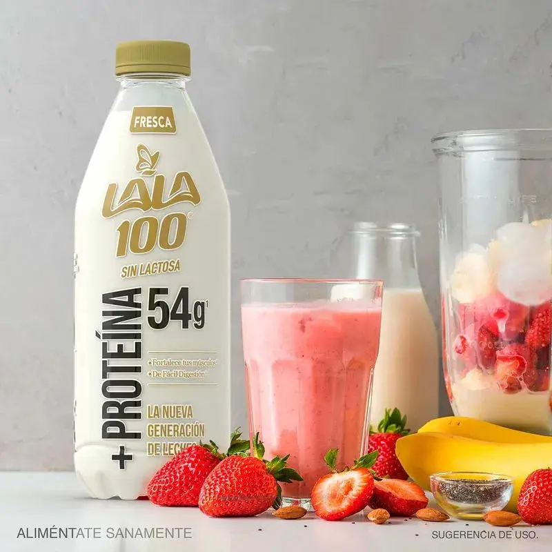 Lala 100 resultó como la mejor leche del mercado, según la Profeco. Foto: Cortesía.
