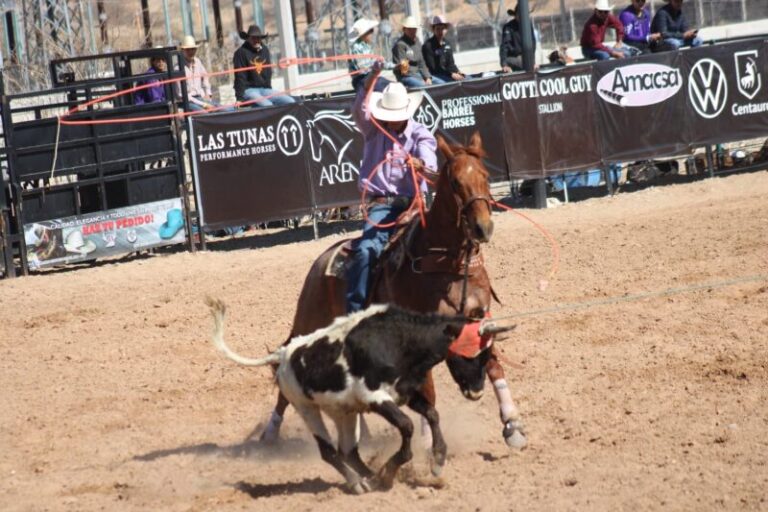 Brillan talentos juarenses en Selectivo Estatal de Rodeo en Samalayuca