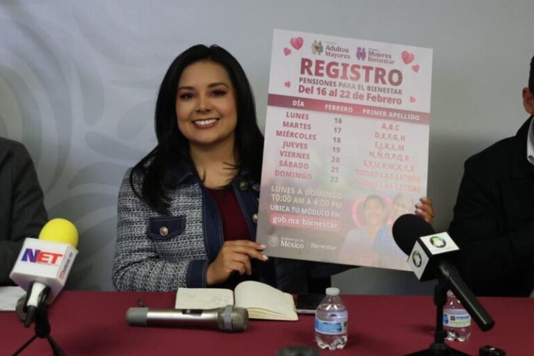 Abre fecha de registro para pensión del Bienestar de Personas Adultas Mayores