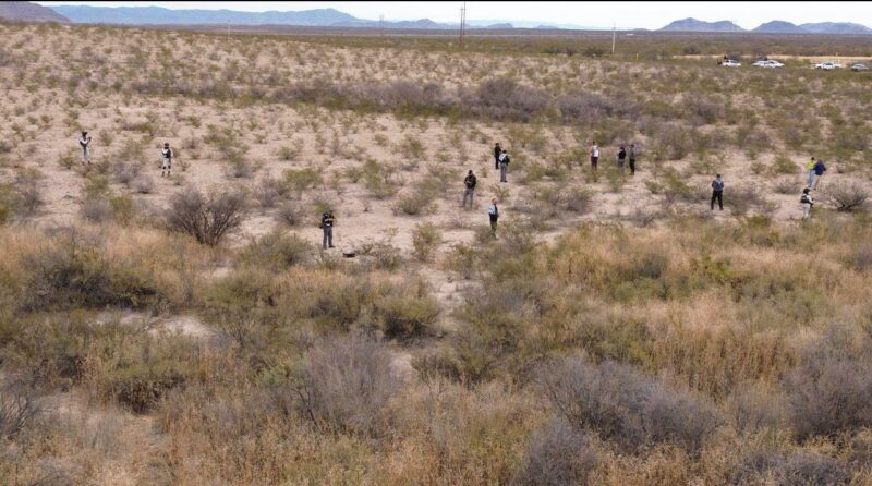 Buscan a personas desaparecidas en Jiménez