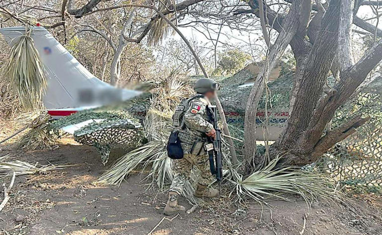 Fue un espectáculo como de cine: pobladores de Huamúchil, Oaxaca, tras aseguramiento de cocaína; avión militar persiguió a avioneta civil