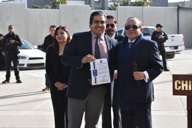 Fiscalía reconoce a evaluadores de Policía de Investigación