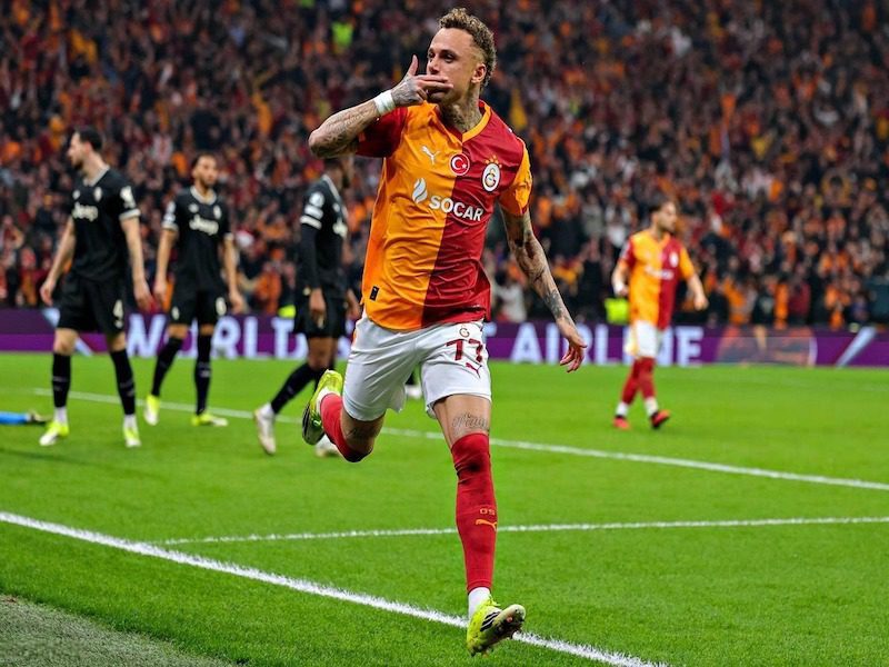 Galatasaray arrasa 5-2 a Juventus en ida de playoffs de la Champions League