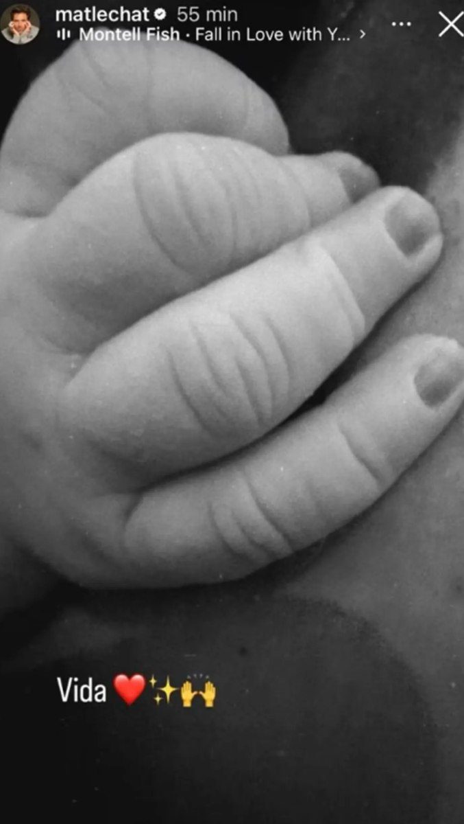 Hijo de Matías Novoa y Michelle Renaud