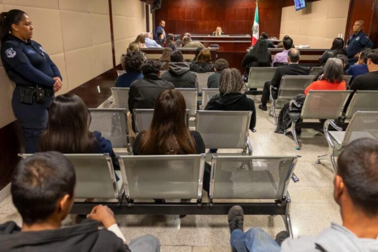 Resuelven en audiencias concentradas la situación jurídica de 14 imputados por el delito de robo