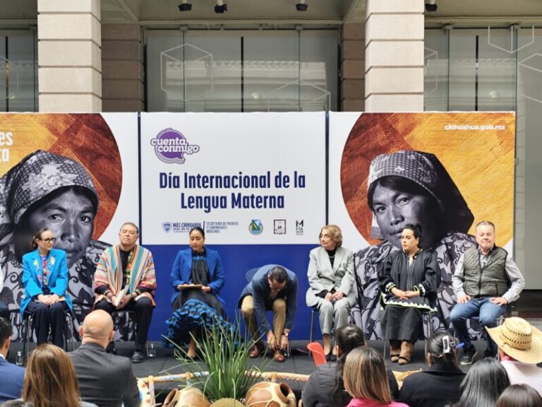Conmemoran el Día de la Lengua Materna en Casa Chihuahua
