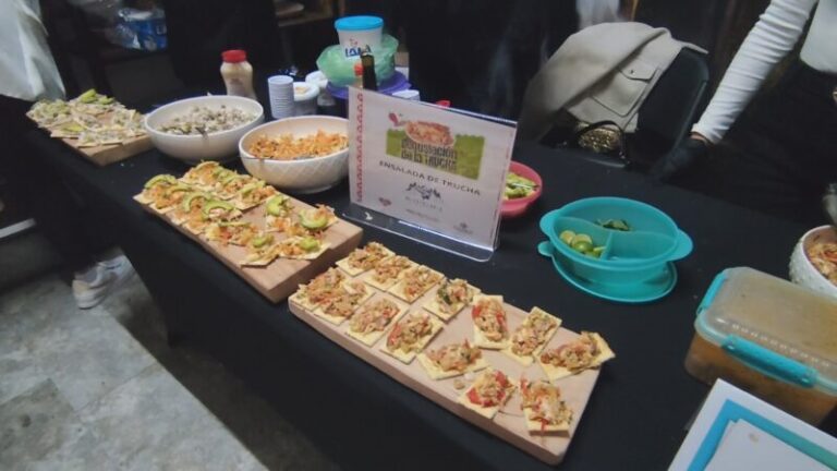 Realizan degustación de trucha para promover festival en Guachochi