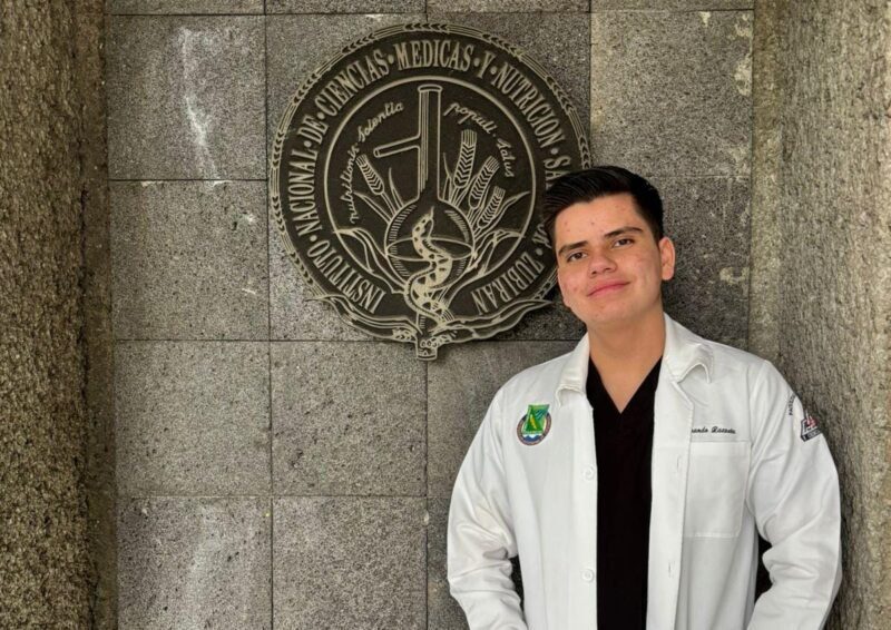 Estudiante de la UACH realiza estancia de investigación en instituto nacional de salud