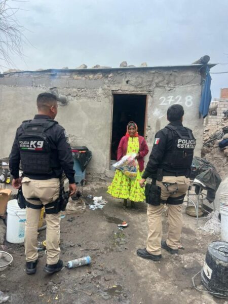 Realiza Grupo K9 de la SSPE acciones de apoyo social en la capital