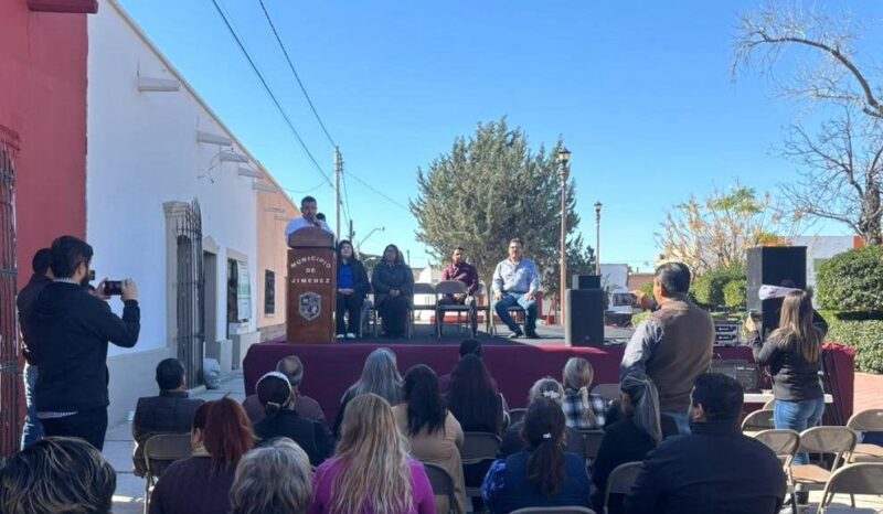 Inician en Jiménez trabajos del programa Rutas Mágicas de Color