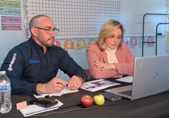 Maru Campos participa en reunión virtual sobre estrategia nacional contra el sarampión