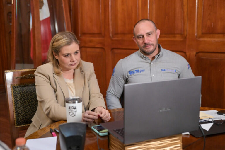 Maru Campos mantiene seguimiento a la estrategia contra el sarampión en encuentro virtual con Claudia Sheinbaum