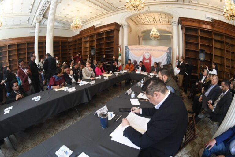 Celebra Congreso del Estado sesión en Hidalgo del Parral