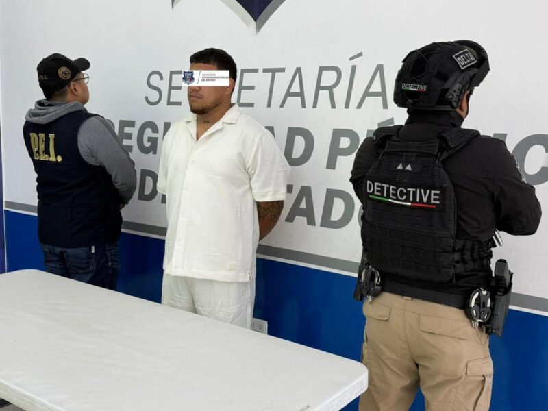 Arresta SSPE en Juárez a hombre buscado por homicidio